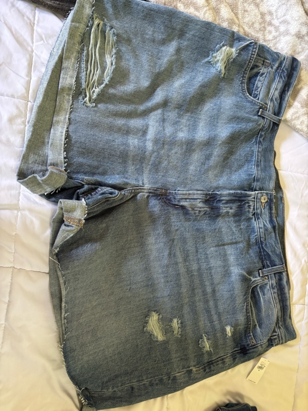 Old Navy Light Blue High-Rise Slouchy Straight Jeans